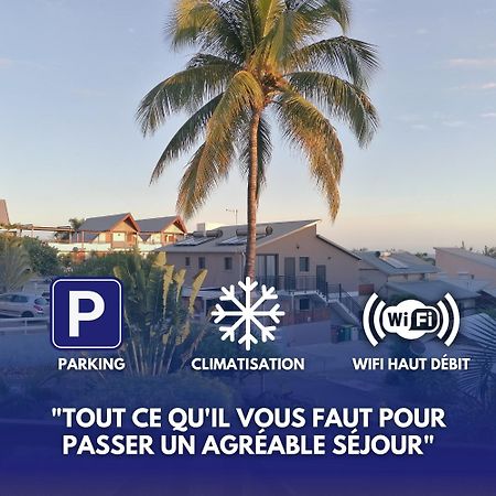 Le Tamarin Bleu - Studio A 300 M De La Plage La Saline Le Bains Extérieur photo